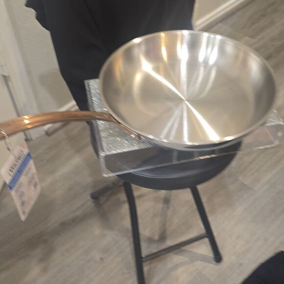 Viking 3-Ply 304 Stainless Steel w/Aluminum Core 12" Fry Pan - Picture 9 of 11